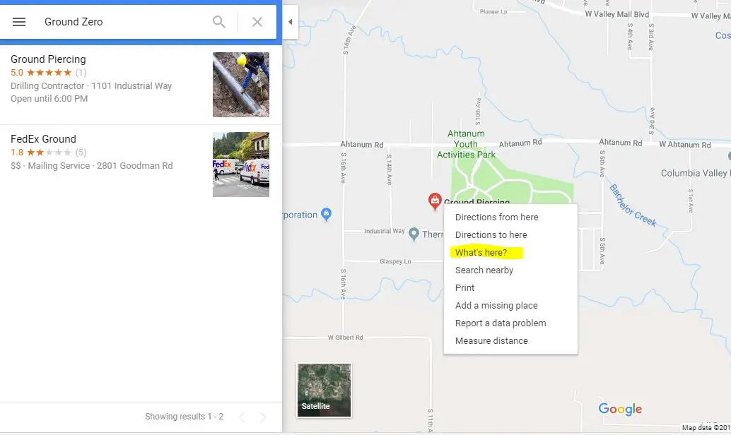 How To Use Gps Coordinates On Google Maps Tech Plus Inc   Whats Here 